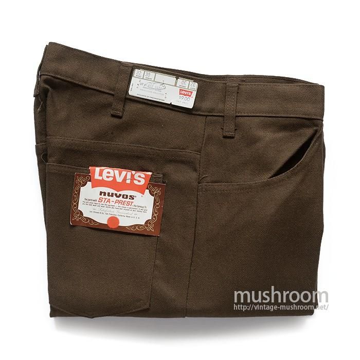 LEVI'S 647-4427 STA-PREST TAPERED PANTS（ W32/DEADSTOCK