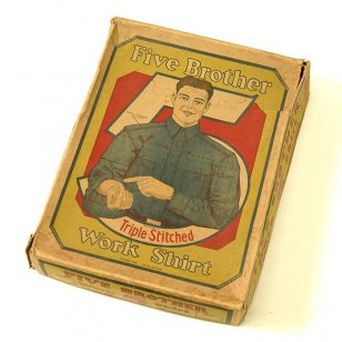  Five Brother Work shirt Paper box
