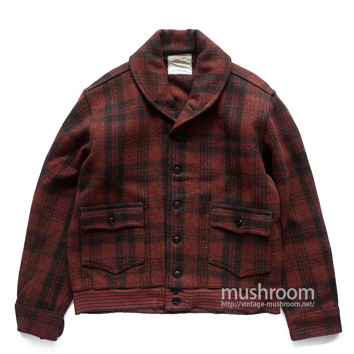 CCC A-1 STYLE PLAID WOOL JACKET（42/DEADSTOCK） - 古着屋