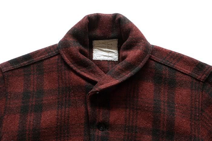 CCC A-1 STYLE PLAID WOOL JACKET（42/DEADSTOCK） - 古着屋
