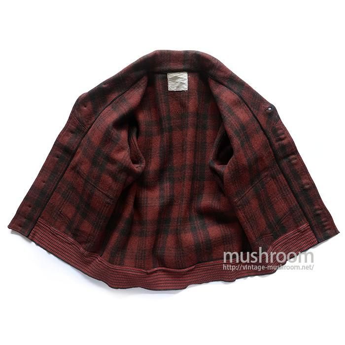 CCC A-1 STYLE PLAID WOOL JACKET（42/DEADSTOCK） - 古着屋
