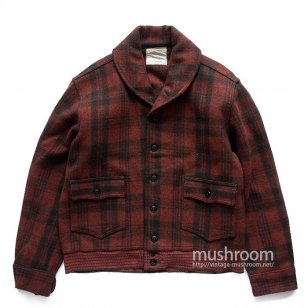 CCC A-1 STYLE PLAID WOOL JACKET42/DEADSTOCK