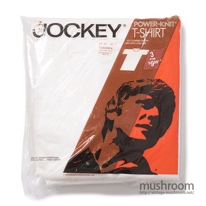 JOCKY 3PACK BLANK T-SHIRT（ M/DEADSTOCK ）