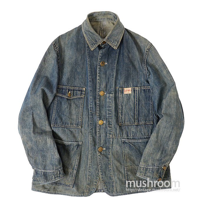 CROWN DENIM COVERALL - 古着屋 ｜ mushroom(マッシュルーム