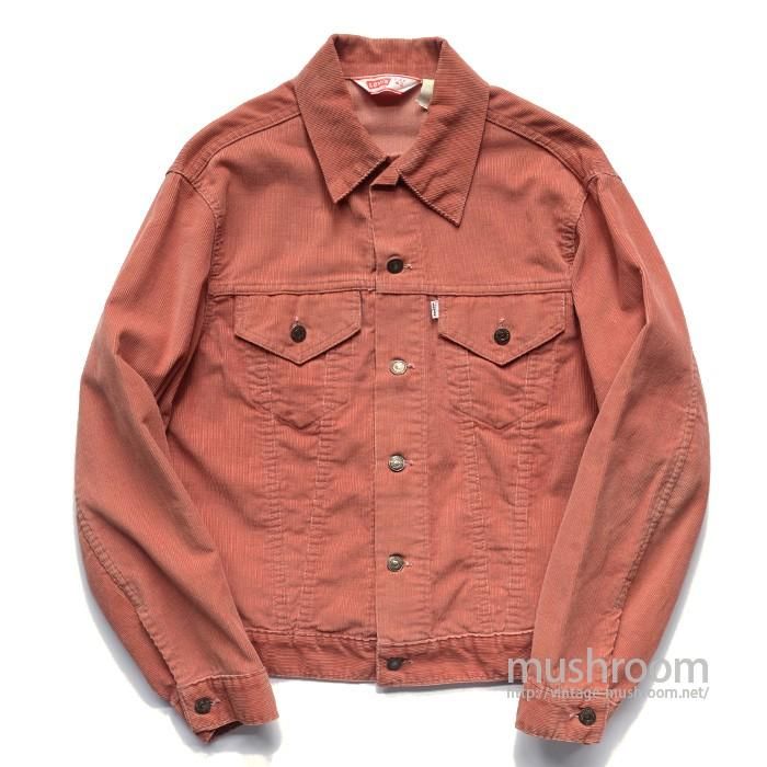 Levis 70505 コーデュロイジャケット サーモン ピンク smcint.com