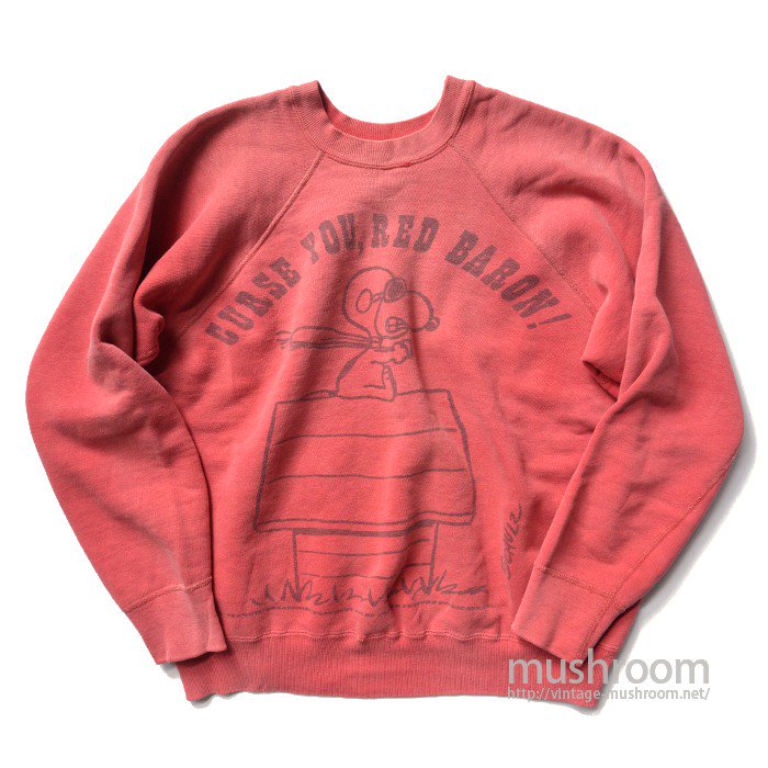 SPRUCE SNOOPY RED BARON SWEAT SHIRT - 古着屋 ｜ mushroom ...