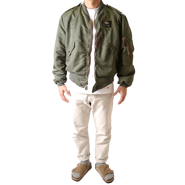 USAF L-2B FLIGHT JACKET（ L/ROLEN SPORTSWEAR ） - 古着屋