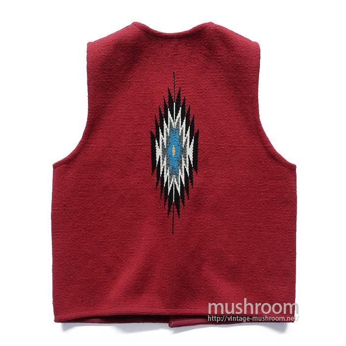 【ヴィンテージ】Chimayo Vest チマヨベスト John R. Trujillo`s CHIMAYO VEST( MINT ) - 古着屋