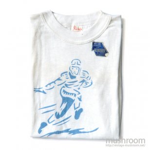 RICKY'S FOOTBALL PLAYER'S STENCIL T-SHIRT DEADSTOCK 