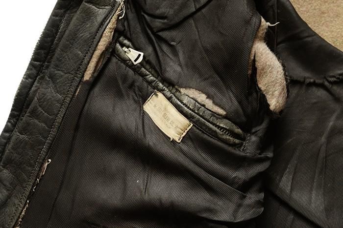 40s～50s Vintage STARGLOVEスターグローブレザージャケット 40s～50s Vintage STARGLOVEスターグローブレザージャケット