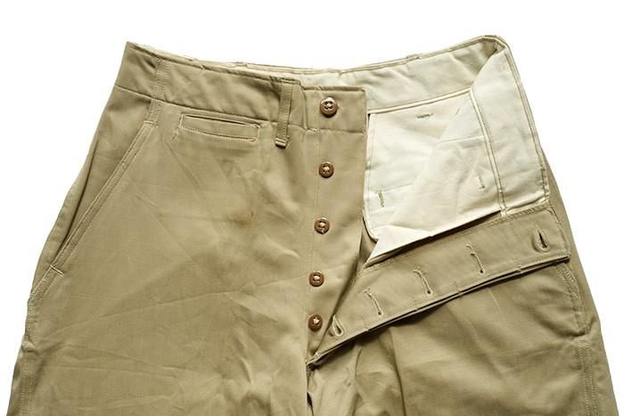 U.S.ARMY M-43 KHAKI CHINO TROUSER（ W32/L29/DEADSTOCK