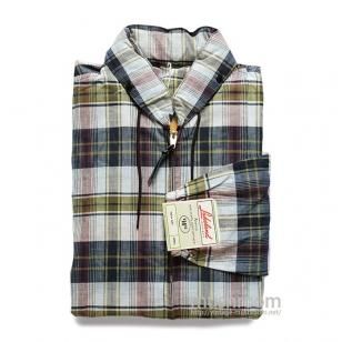 LAKELAND MADRAS PLAID COTTON PARKA DEADSTOCK 