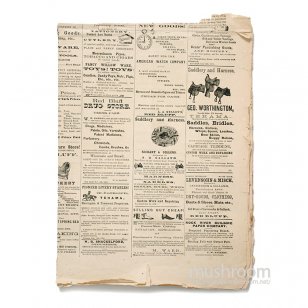 1874's LEVI'S ADVERTISING
