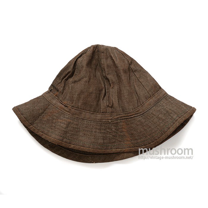 WW1 BROWN DENIM HAT（ MINT ）