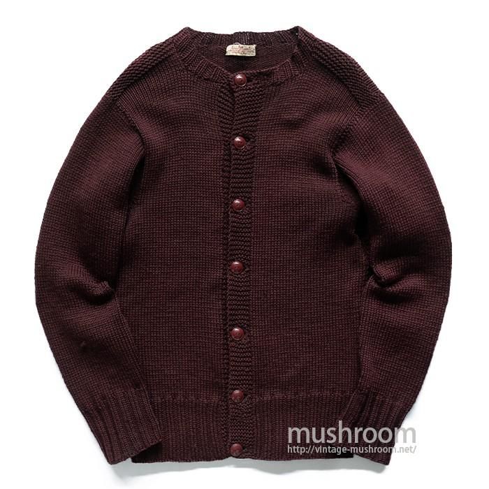 AMERICAN RED CROSS KNIT CARDIGAN - 古着屋 ｜ mushroom