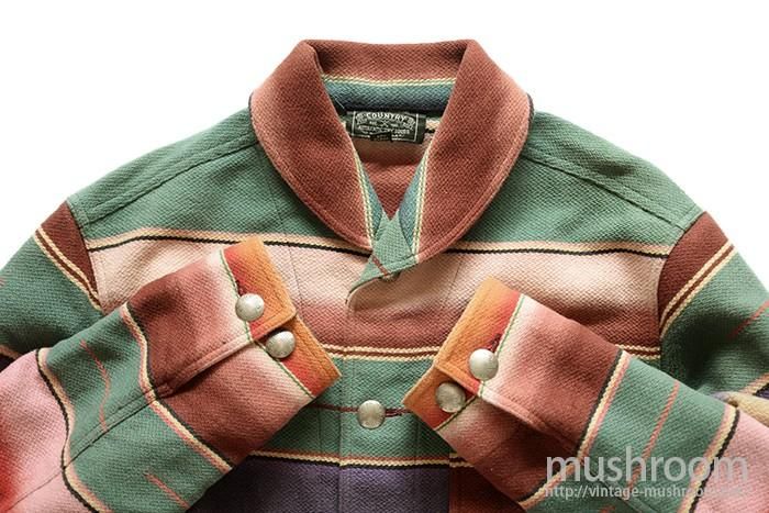 RALPH LAUREN COUNTRY NATIVE BLANKET JACKET - 古着屋