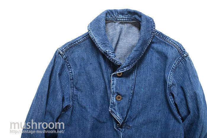 WW2 U.S.NAVY MODIFY DUNGAREE DENIM JACKET - 古着屋 ｜ mushroom