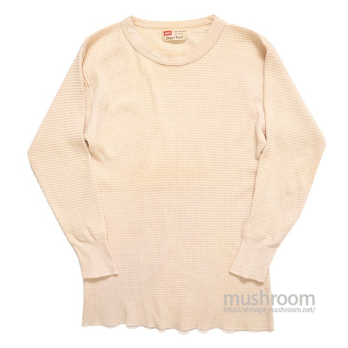 HANES THERMAL UNDERWEAR（L/MINT ） - 古着屋 ｜ mushroom ...