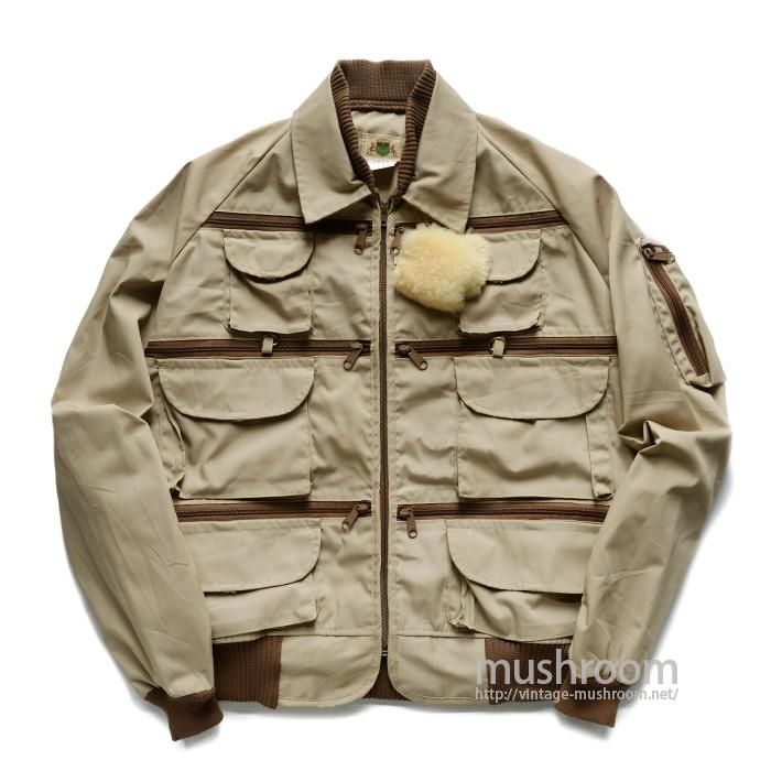 春先取りの - ） L/DEADSTOCK JACKET（ FISHING IDEAL 古着屋 mushroom ｜ ウェア