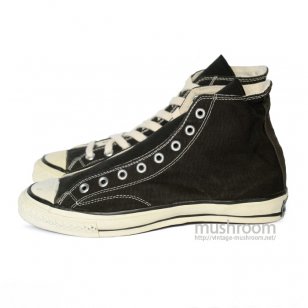 SEARS JEEPERS BLACK CANVAS SHOES 9/DEADSTOCK 