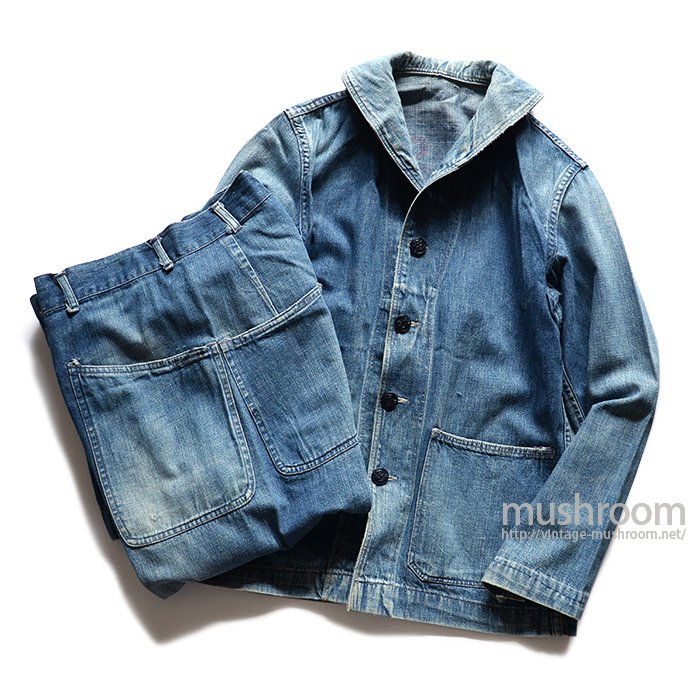 WW2 U.S.NAVY DUNGAREE DENIM JACKET WITH STENCIL - 古着屋