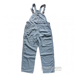 CARTER'S PIN-CHECK OVERALL MINT/ONE-WASHED 