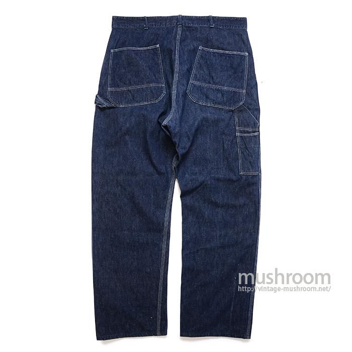 30-40'S HERCULES Buckle Back Denim Painter Pants W31/L30