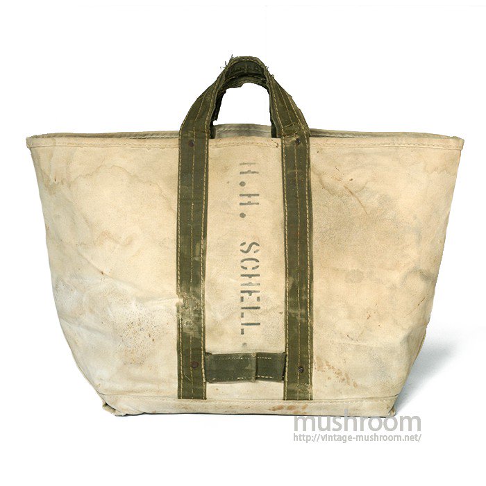 Vintage bag ヴィンテージ ステンシル入りバッグ
