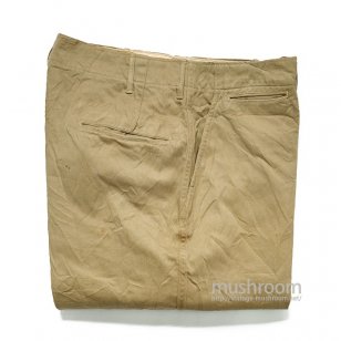 U.S.ARMY CHINO TROUSER W32/L31/ONE-WASHED 