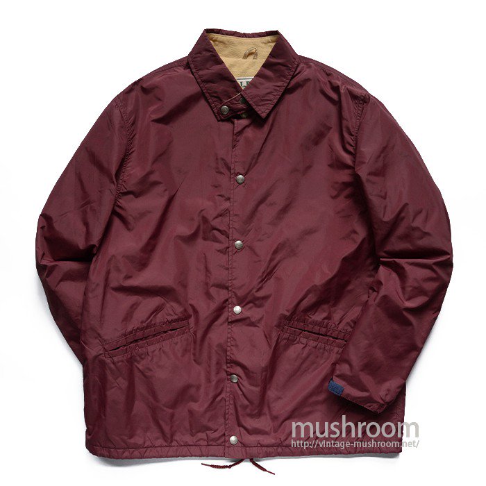 L.L.BEAN NYLON COACH JACKET WITH CHINSTRAP - 古着屋 ｜ mushroom ...