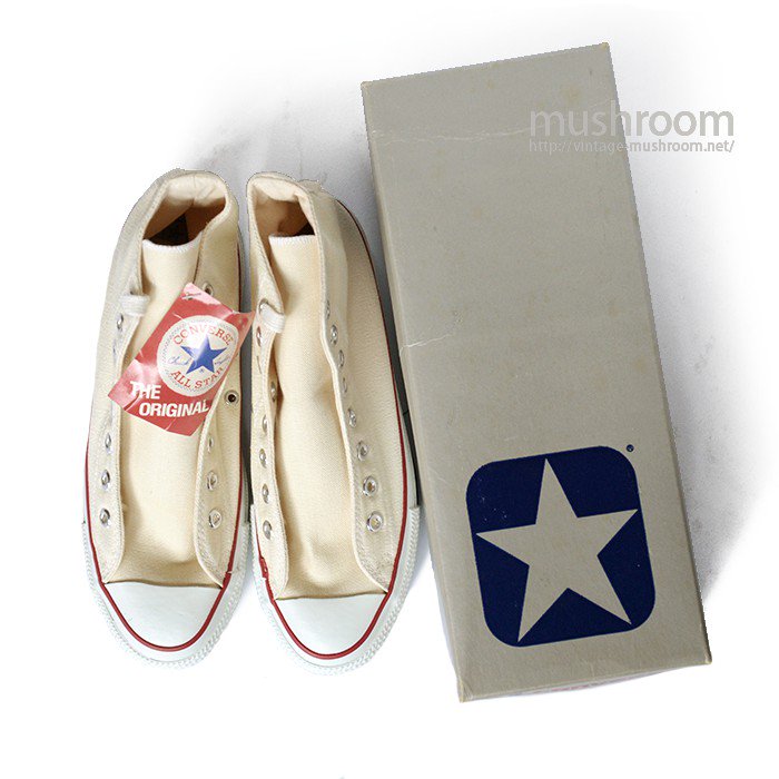 CONVERSE ALL-STAR HI CANVAS SHOES（ 7/DEADSTOCK ）