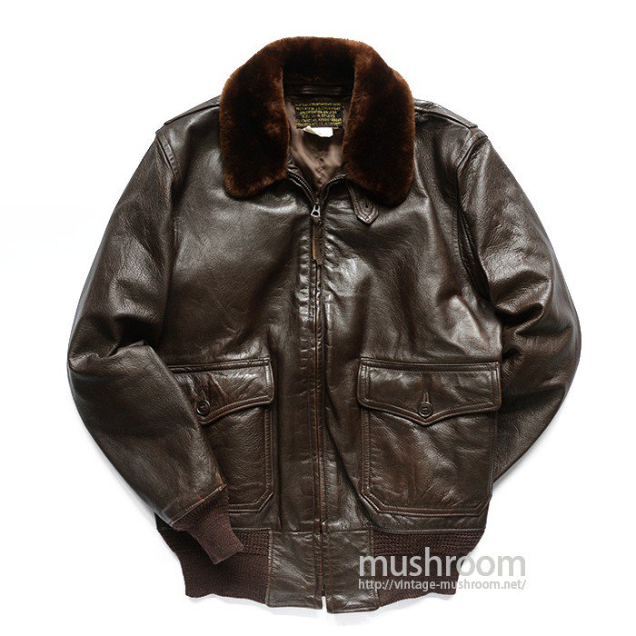 WW2 U.S.NAVY AN-J-3A FLIGHT JACKET - 古着屋 ｜ mushroom(マッシュルーム) ヴィンテージクロージングストア