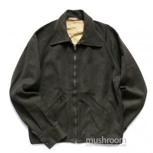OLD UNKNOWN SPORTS JACKET WITH LOCK FAST ZIPPER