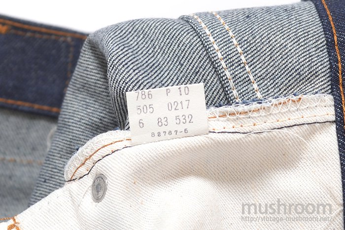 LEVI'S 505-0217 JEANS（ W33/L31/DEADSTOCK ） - 古着屋 ｜ mushroom