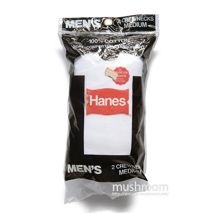 HANES ALL COTTON  2PACK T-SHIRT（ M/DEADSTOCK ）