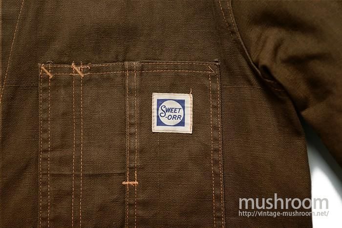 SWEET-ORR BROWN DUCK COVERALL（ MINT ） - 古着屋 ｜ mushroom