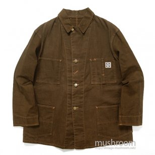 SWEET-ORR BROWN DUCK COVERALL MINT 