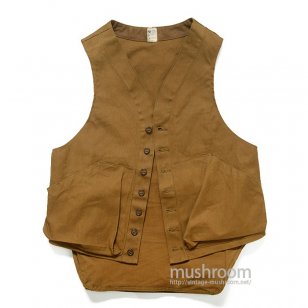 NRA CANVAS HUNTING VEST 42/DEADSTOCK 