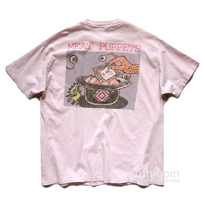 純正販売品 ミートパペッツ puppets Meat 90s tシャツ ヴィンテージ バンt Tシャツ/カットソー(半袖/袖なし)