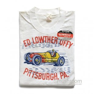 OLD HOT ROD PRINTED T-SHIRT M/DEADSTOCK 