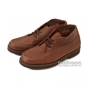 RUSSELL MOCCASIN BOOTS 8H-E/DEADSTOCK 
