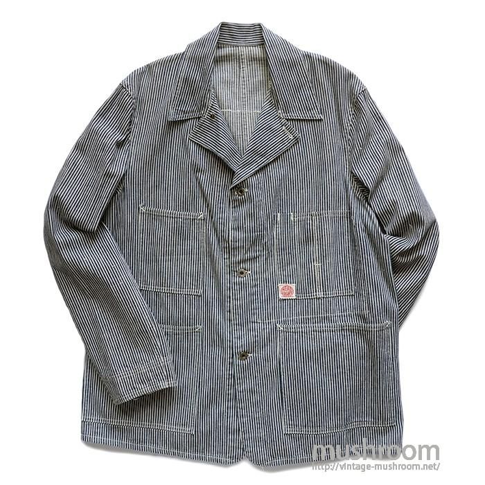 WW2 HEAD LIGHT HICKORY COVERALL（ MINT ） - 古着屋 ｜ mushroom