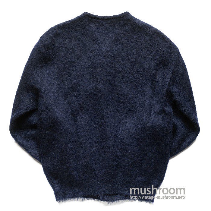 SEARS NAVY BLUE MOHAIR CARDIGAN（ M/MINT ） - 古着屋 ｜ mushroom