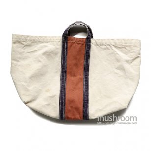 UNKNOWN OLD CANVAS TOTE BAG