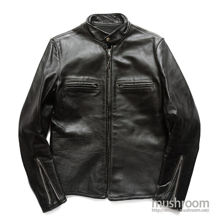 BUCO J-100 CAFE RACER LEATHER JACKET（ 40/MINT ） - 古着屋 ｜ mushroom(マッシュルーム)  ヴィンテージクロージングストア