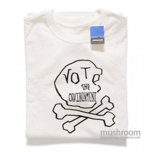 PATAGONIA VOTE T-SHIRT（ S/DEADSTOCK ）