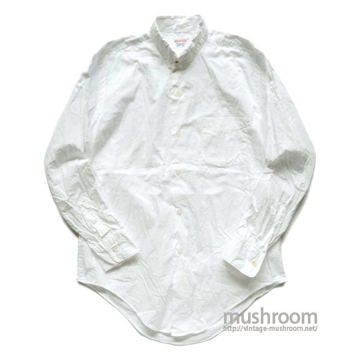 WELFORD WHITE COTTON SHIRT（ 15-33/MINT ）