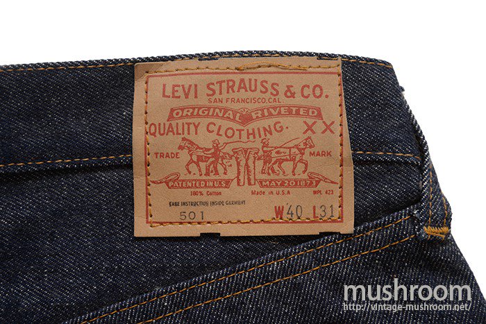 LEVI'S 501 66前期 JEANS（ W40/L31/DEADSTOCK ） - 古着屋