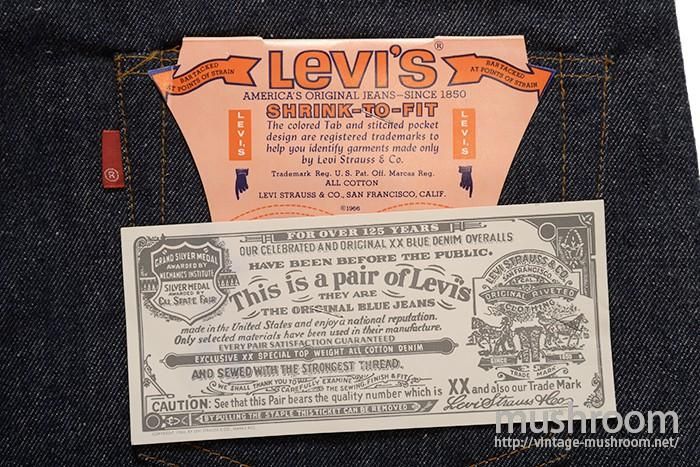 Levi's 501 オリジナル 66前期　w40 L32 Levi's 501 オリジナル 66前期 w40 L32 2025年最新】リーバイス