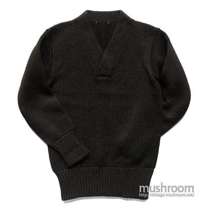 UNKNOWN A-1 TYPE BLACK SWEATER
